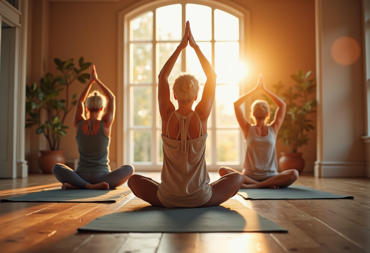 Середній рівень йоги